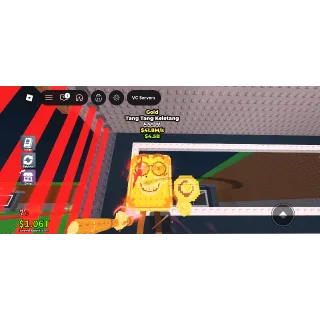 Gold Tang tang Keletang 41.8m/sec