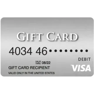 $100.00 VISA DISPOSIBLE CARD (USA ONLY)