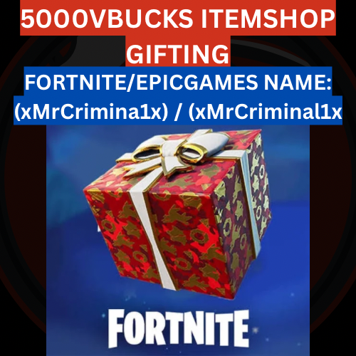 Fortnite Vbucks 5k - Game Items - Gameflip