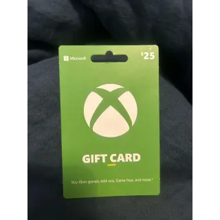 $25.00 AUD $25.00 AUD Xbox Gift Card