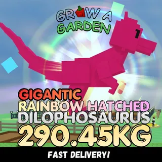 GIGANTIC Rainbow Hatched Dilophosaurus 290.45KG | RBH Dilo | Rare KG⚡INSTANT DELIVERY⚡