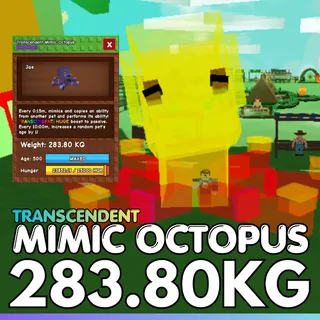 TRANSCENDENT Mimic Octopus 283.80KG | 15sec CD | Age 500⚡INSTANT DELIVERY⚡