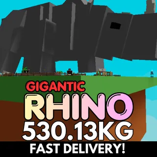 GIGANTIC RHINO 530.13KG | Colossal | Rare Size | Age 500⚡INSTANT DELIVERY⚡
