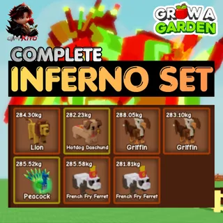INFERNO Leveling Set Bundle #8 | 7X Inferno Pets | Age 500 ⚡INSTANT DELIVERY⚡