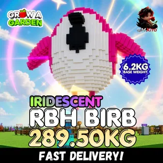 IRIDESCENT Rainbow Hatched Birb 289.50KG | All Huge | Age 500 ⚡INSTANT DELIVERY⚡