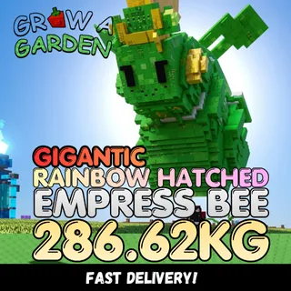 GIGANTIC Rainbow Hatched Empress Bee 286.62KG | RBH | Age 500 ⚡INSTANT DELIVERY⚡