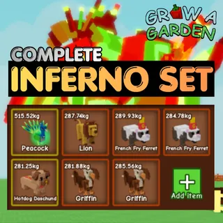 INFERNO Leveling Set Bundle #6 | 7X Inferno Pets | Age 500 ⚡INSTANT DELIVERY⚡