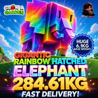 GIGANTIC Rainbow Hatched Elephant 284.61KG | RBH | Age 500 ⚡Fast Delivery⚡
