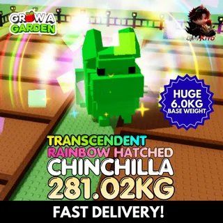 TRANSCENDENT Rainbow Hatched Chinchilla 281.02KG | Age 500 ⚡INSTANT DELIVERY⚡