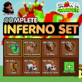 INFERNO Leveling Set Bundle #9 | 7X Inferno Pets | Age 500 ⚡INSTANT DELIVERY⚡