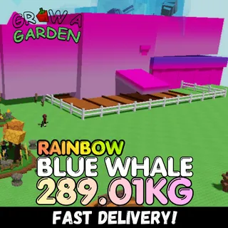 RAINBOW Blue Whale 289.01KG | Huge | Age 500 ⚡INSTANT DELIVERY⚡