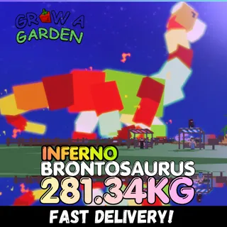 INFERNO Brontosaurus 281.34KG | Huge | Age 500 ⚡INSTANT DELIVERY⚡