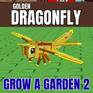 Golden Dragonfly【GAG2】| 100% CLEAN | Instant Delivery✅