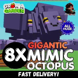 8x GIGANTIC Mimic Octopus Set | All Huge | Age 500 ⚡INSTANT DELIVERY⚡