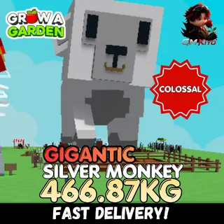 GIGANTIC Silver Monkey 466.87KG | Colossal | Age 500 ⚡INSTANT DELIVERY⚡