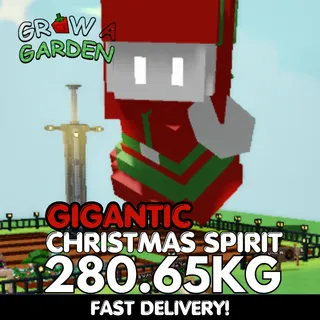 GIGANTIC Christmas Spirit 280.65KG | Huge | Age 500 ⚡INSTANT DELIVERY⚡