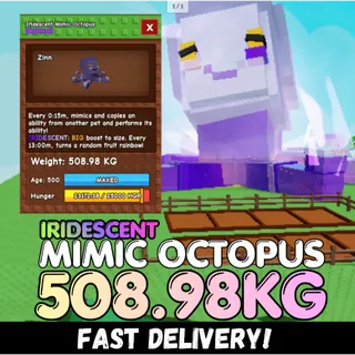 IRIDESCENT Mimic Octopus 508.98KG | Colossal | Age 500⚡INSTANT DELIVERY⚡