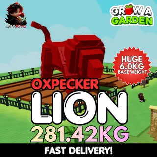 OXPECKER Lion 281.42KG | Huge | Age 500 ⚡INSTANT DELIVERY⚡