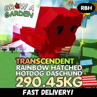 TRANSCENDENT Rainbow Hatched Hotdog Daschund 290.45KG | RBH Hotdog ⚡INSTANT DELIVERY⚡