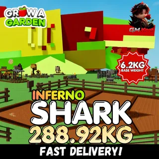 INFERNO Shark 288.92KG | 6.2KG Base | Age 500 ⚡INSTANT DELIVERY⚡