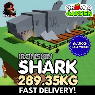 IRONSKIN Shark 289.35KG | DLC | Rare KG | 6.2KG BW ⚡INSTANT DELIVERY⚡