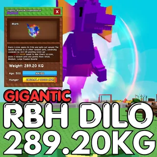 GIGANTIC Huge Rainbow Hatched Dilophosaurus 289.20KG | RBH Dilo | Age 500⚡INSTANT DELIVERY⚡