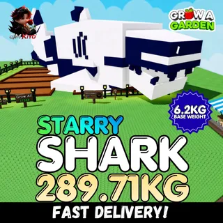 RARE KG STARRY Shark 289.71KG | DLC | Age 500 ⚡INSTANT DELIVERY⚡