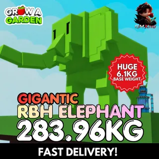 HUGE RBH Elephant 283.96KG | 6.1KG BW | Age 500 ⚡INSTANT DELIVERY⚡
