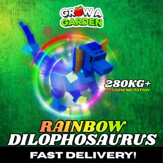 280KG+ Rainbow Hatched Dilophosaurus | RBH Dilo ⚡INSTANT DELIVERY⚡