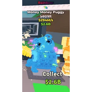 294M Rainbow Money Money Puggy