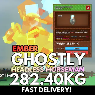 EMBER Huge Ghostly Headless Horseman GHH 282.40KG | Age 500 ⚡INSTANT DELIVERY⚡