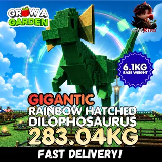 GIGANTIC Rainbow Hatched Dilophosaurus 283.04KG | RBH Dilo | Age 500 ⚡INSTANT DELIVERY⚡