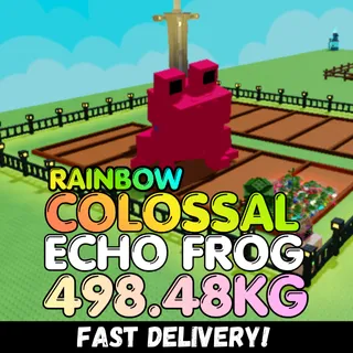 RAINBOW Echo Frog 498.48KG | Colossal | Age 500 ⚡INSTANT DELIVERY⚡