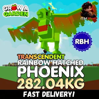 TRANSCENDENT Rainbow Hatched Phoenix 282.04KG | RBH | Age 500 ⚡INSTANT DELIVERY⚡