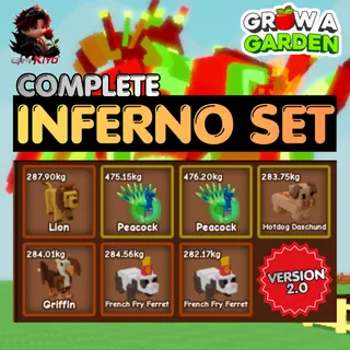 INFERNO Leveling Set Bundle #12 | Version 2.0 | Age 500 ⚡INSTANT DELIVERY⚡