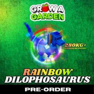 HUGE Rainbow Hatched Dilophosaurus| RBH Dilo ⏳ PRE-ORDER ⏳