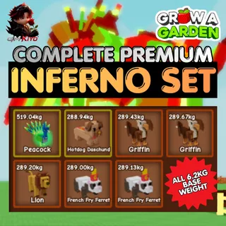INFERNO Premium Leveling Set Bundle #10 | 7X Inferno Pets | Age 500 ⚡INSTANT DELIVERY⚡