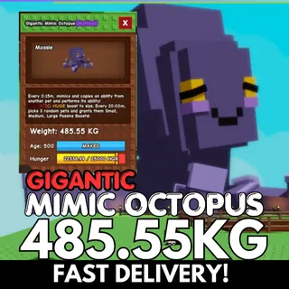 GIGANTIC Colossal Mimic Octopus 485.55KG | Age 500 ⚡INSTANT DELIVERY⚡