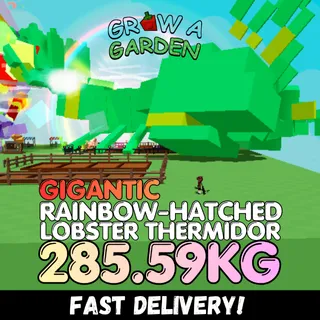 GIGANTIC Rainbow Hatched Lobster Thermidor 285.59KG | Huge | Age 500 ⚡INSTANT DELIVERY⚡