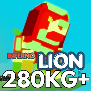 Huge INFERNO Lion 280KG + | Age 500⚡INSTANT DELIVERY⚡