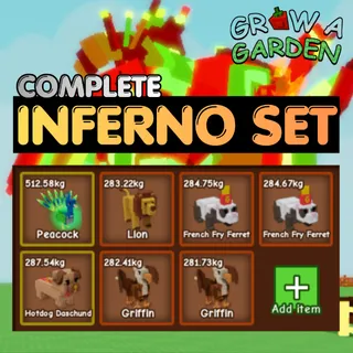INFERNO Leveling Set Bundle #5 | 7X Inferno Pets | Age 500 ⚡INSTANT DELIVERY⚡