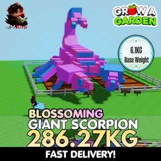 BLOSSOMING Giant Scorpion 286.27KG | DLC | Age 500 ⚡INSTANT DELIVERY⚡