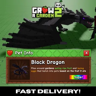 Black Dragon | BD | GAG2 ⚡INSTANT DELIVERY⚡