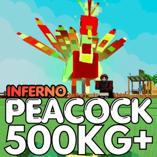 INFERNO Colossal Peacock 500KG+ | 15sec CD | Age 500⚡INSTANT DELIVERY⚡