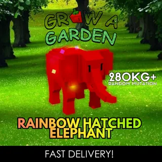 GIGANTIC Rainbow Hatched Elephant 280KG+ | RBH | Age 500 ⚡INSTANT DELIVERY⚡