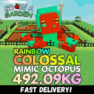 RAINBOW Mimic Octopus 492.09KG | Colossal | Age 500 ⚡INSTANT DELIVERY⚡