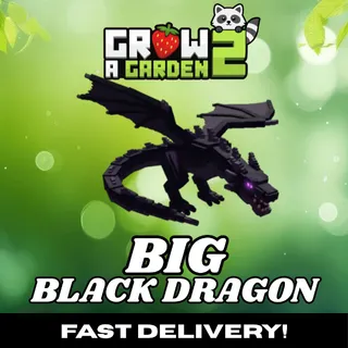 BIG Black Dragon⚡INSTANT DROP DELIVERY⚡