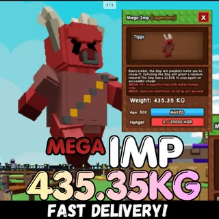 MEGA Imp 435.35KG | Godly | Age 500⚡INSTANT DELIVERY⚡