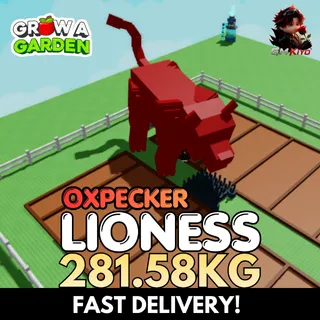 OXPECKER Lioness 281.58KG | DLC | Age 500 ⚡INSTANT DELIVERY⚡