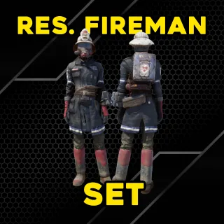 Responders Fireman Set